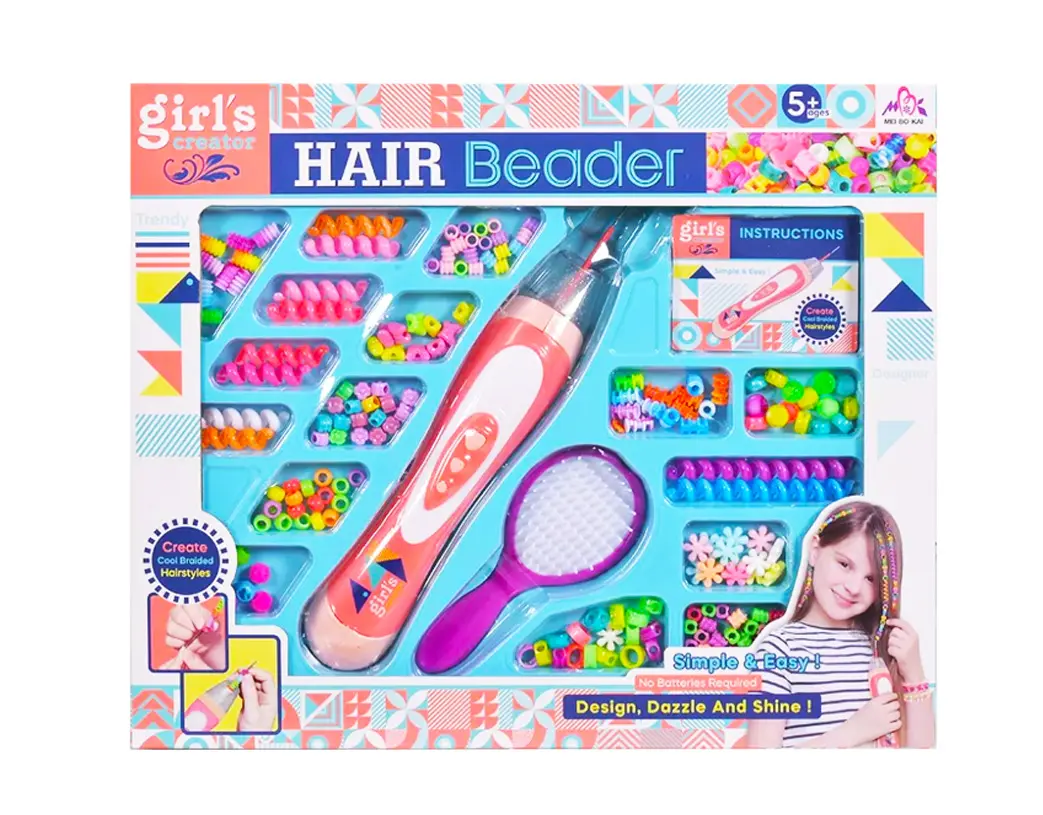 Kit pour cheveux - tresseur avec peigne