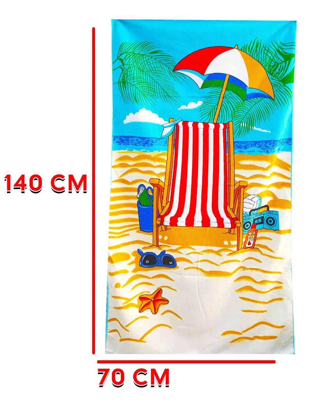 Serviette de Plage -140x70CM
