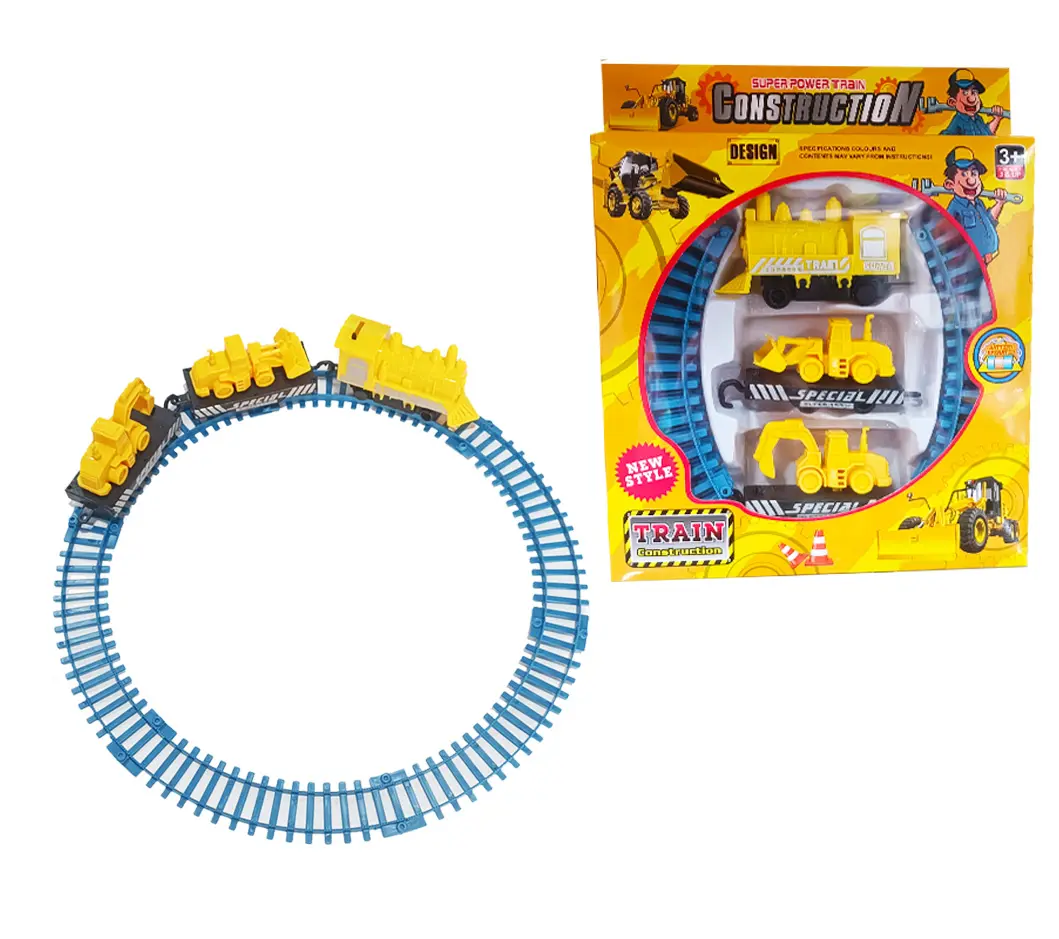 Jeu de train pour enfants Jaune