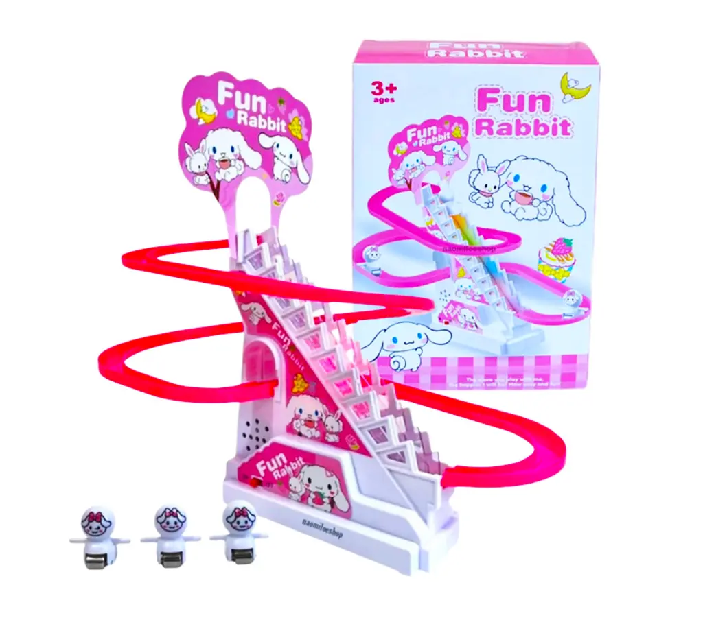 jouets pour Enfant Slide Set avec escalier mécanique automatique