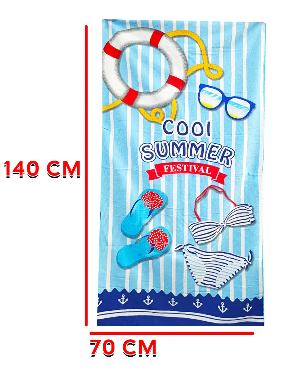 Serviette de Plage 140x70CM