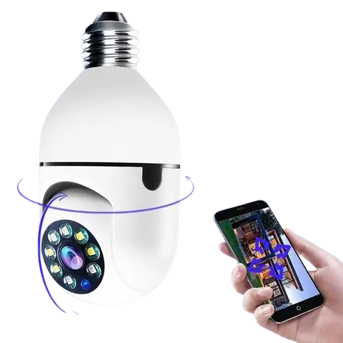 Caméra De Surveillance 360 Degrés 1080P FULL HD