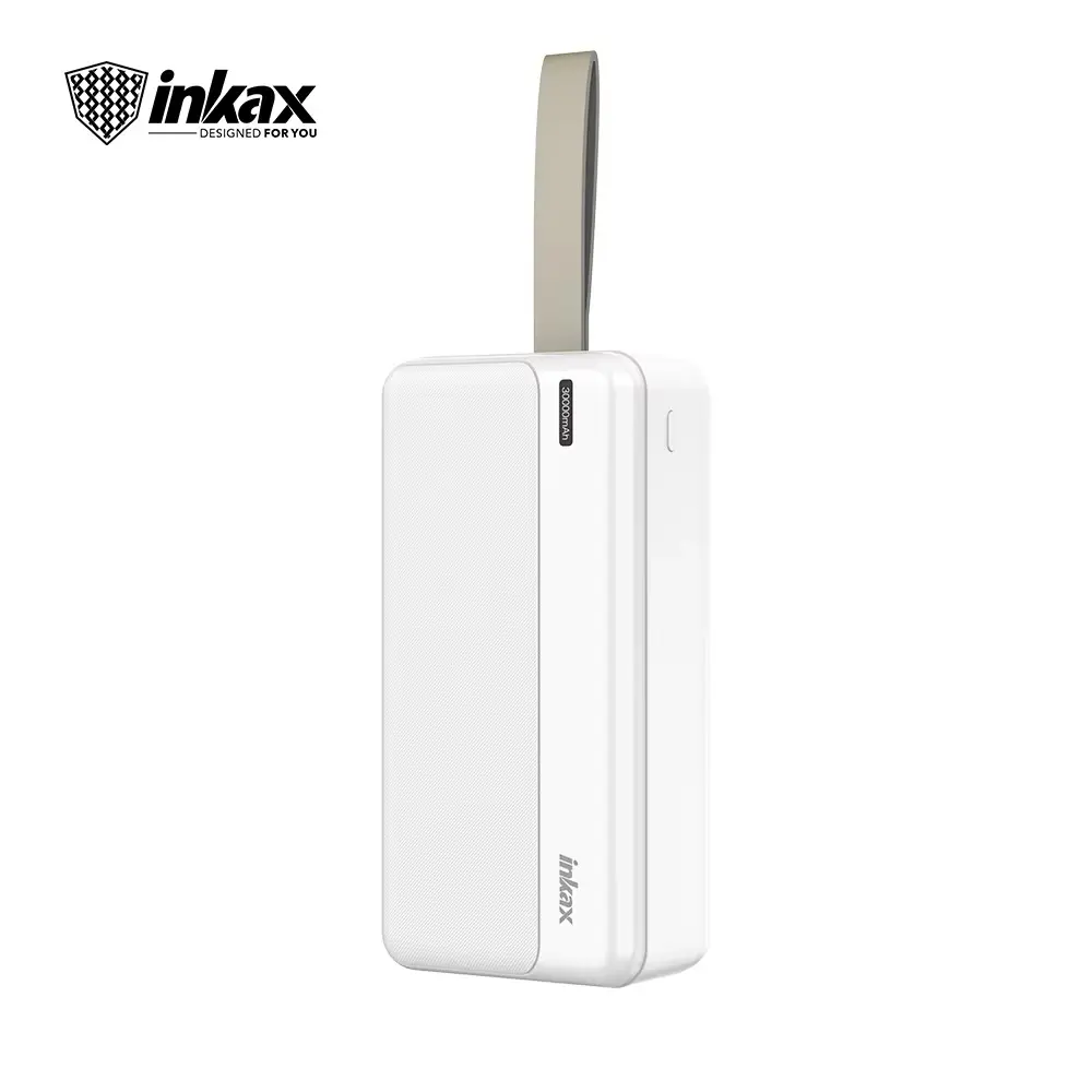 Power Bank - 30000mAh - PB-08 - 2 Ports USB - Blanc