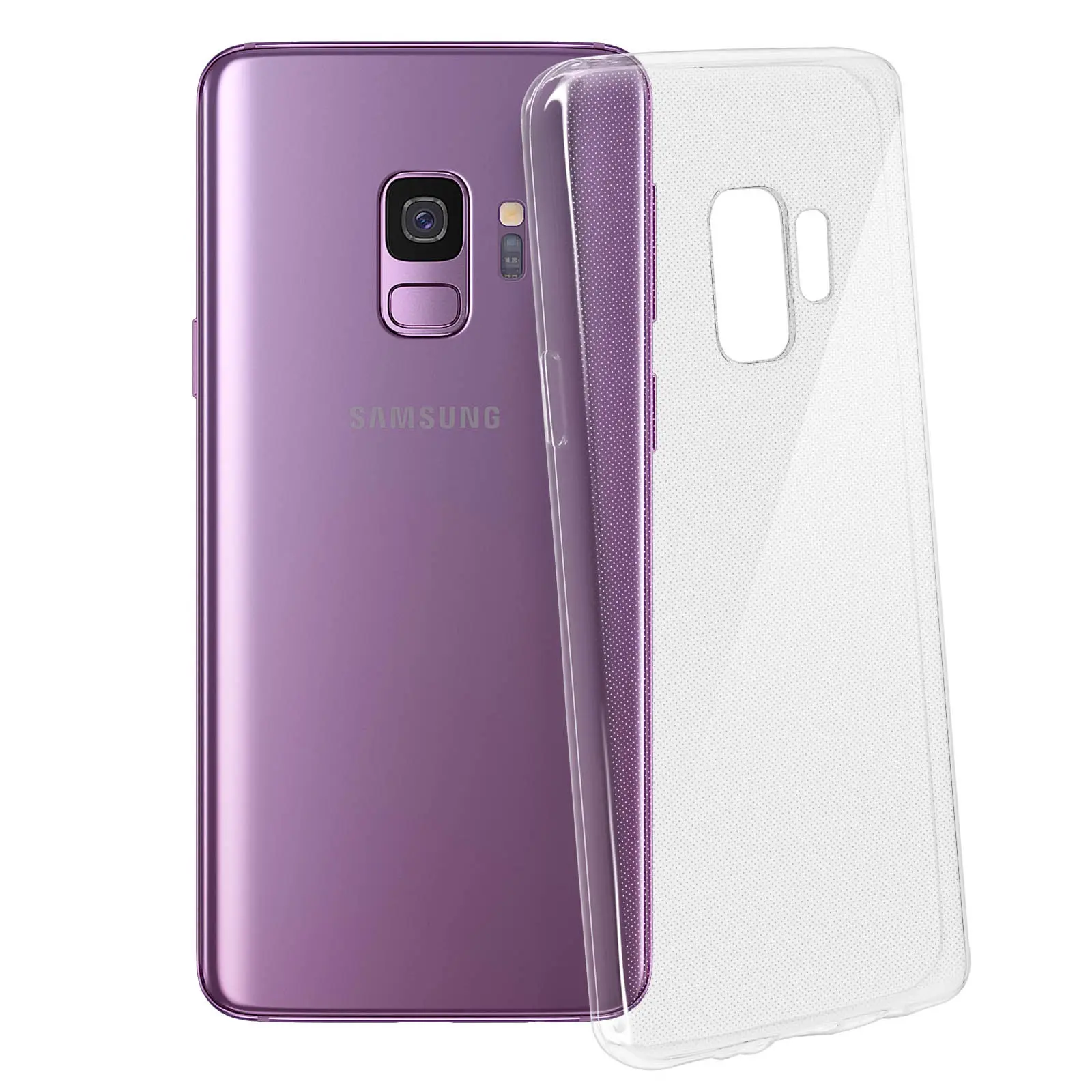 Cache En Silicone Pour Samsung S9 Transparent