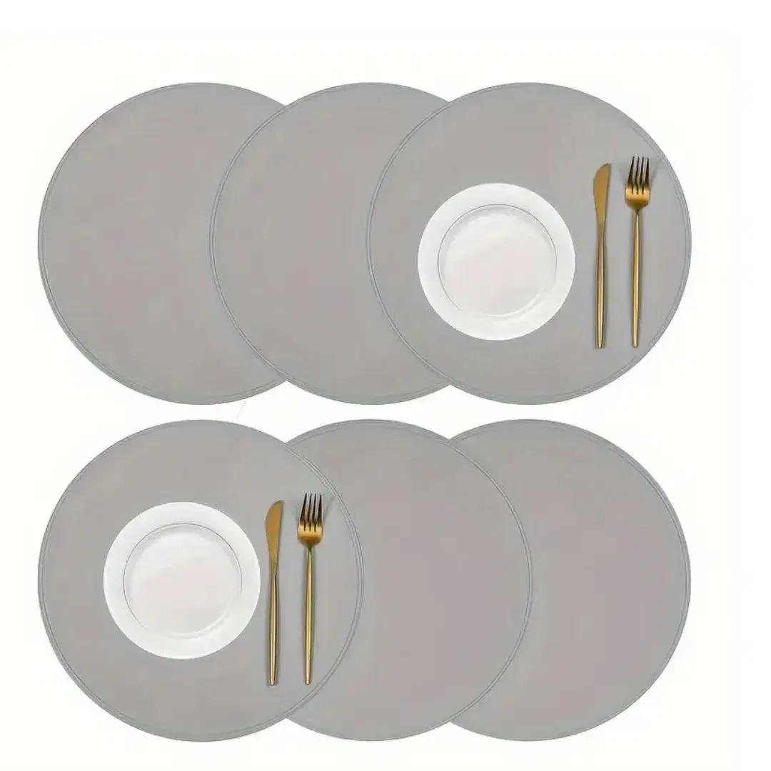 Ensemble Set de Table - 6 Pièces - Ronde - Multi Couleur